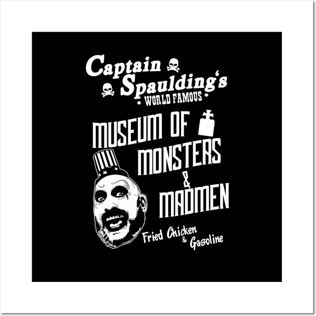 Captain Spaulding Museum v2 Wall Art by buby87